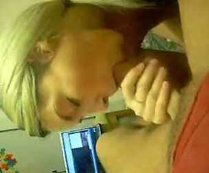 Super-hot first-timer video of a stunning gf throating