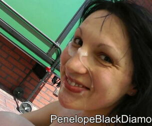 Penelope Swarthy Diamond PBD Open-air Piss Milk Blowjob